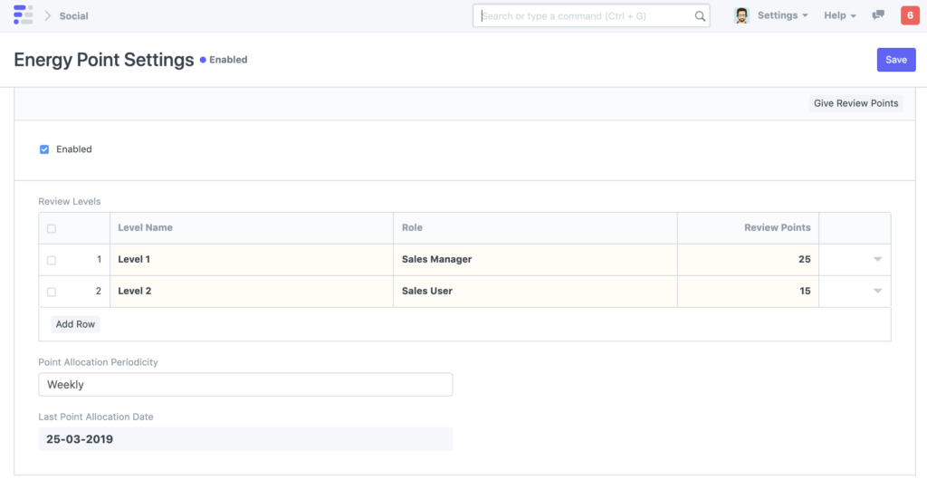 auto-review-point-allocation