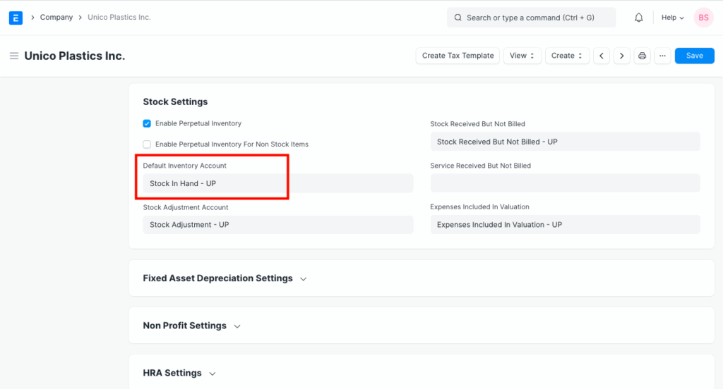 default-inventory-account-in-company