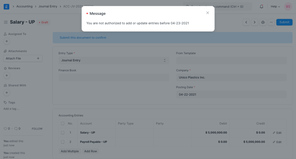 error-message-in-transaction