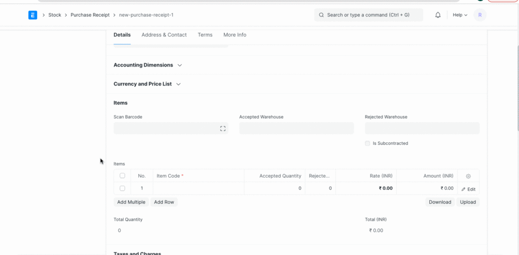 manually-create-serial-no-inward