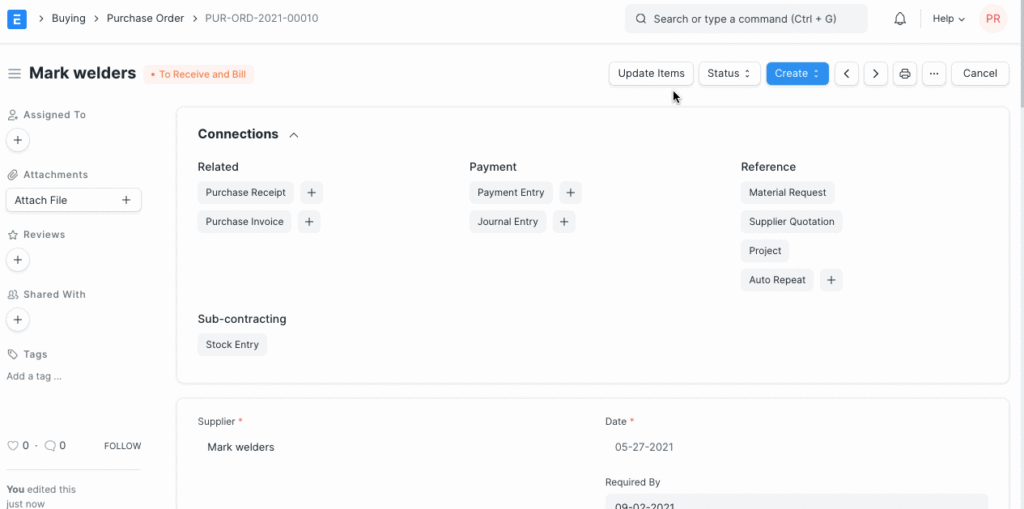 po-update-items-rate-and-qty