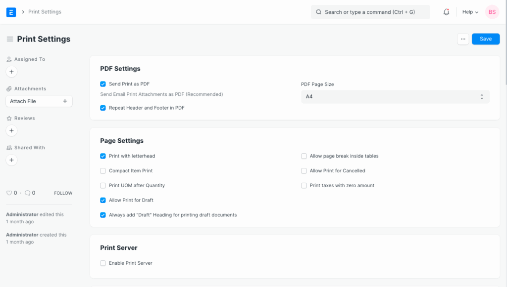 print-settings