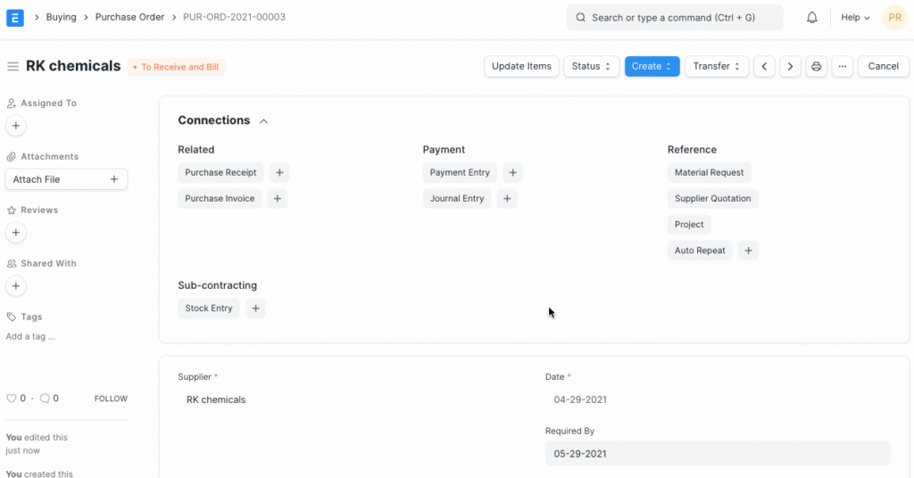 subcontract-transfer-materials