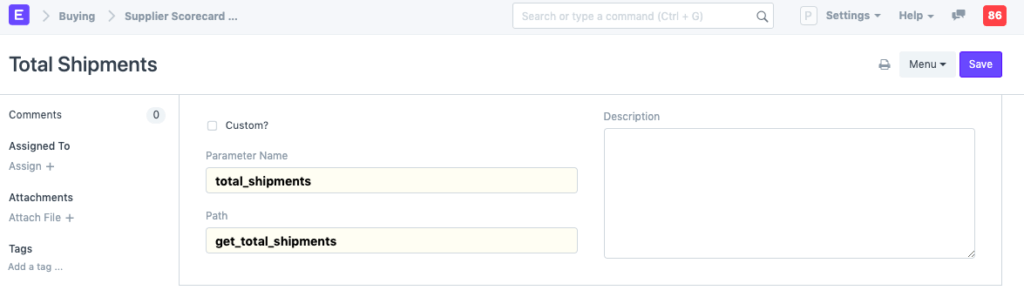 supplier-scorecard-variables
