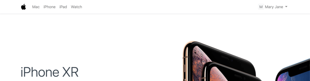 website-navbar-items