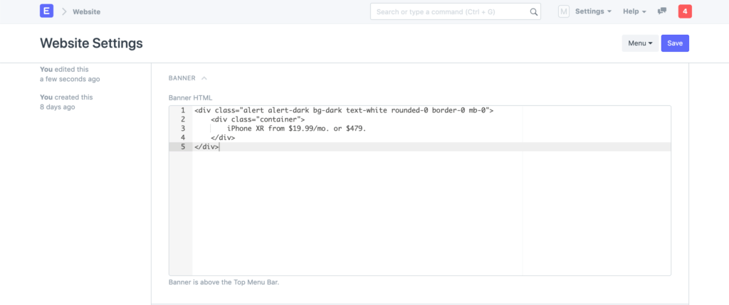 website-settings-banner