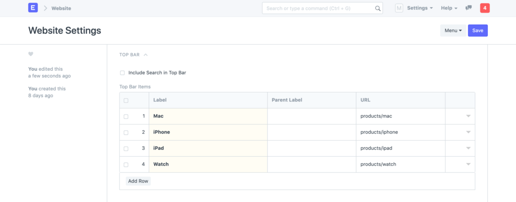 website-settings-top-bar